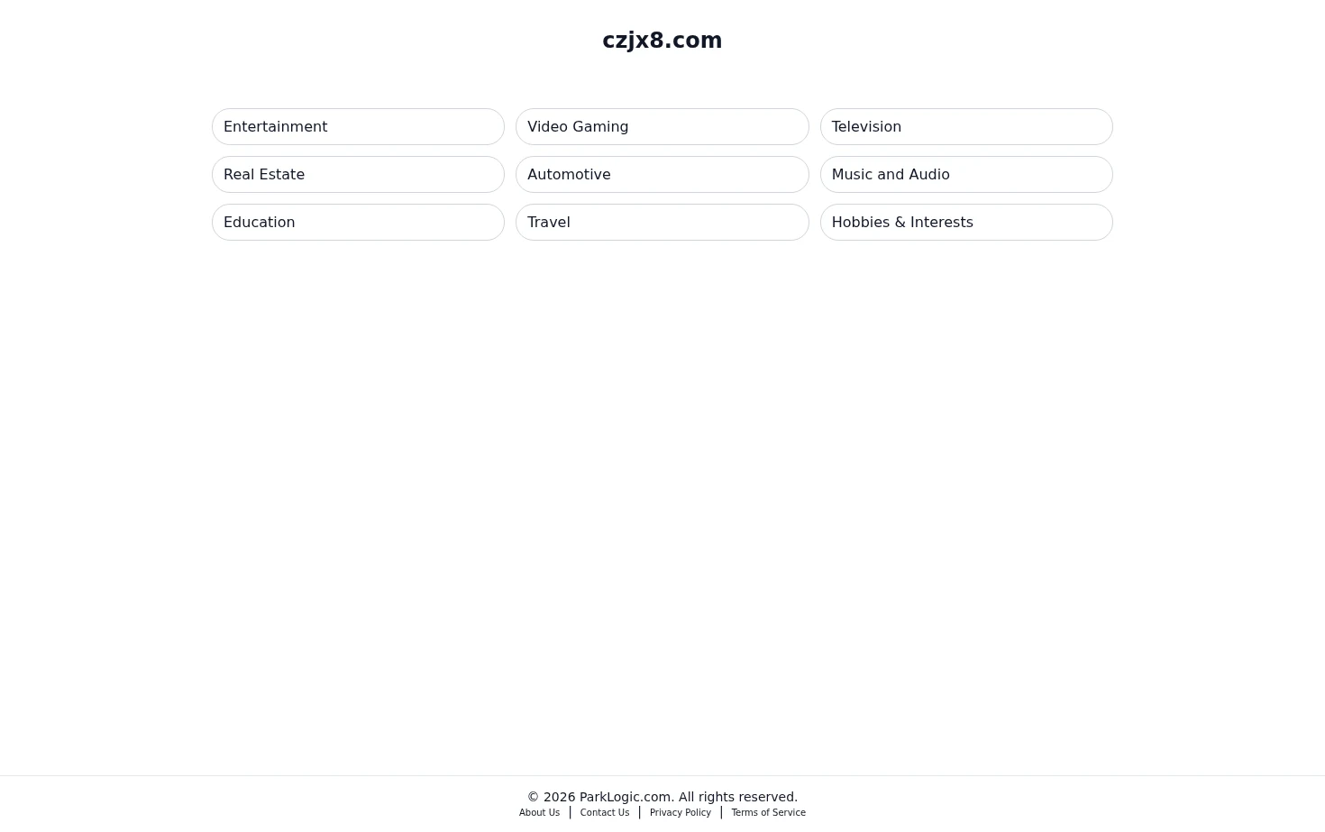 czjx8.com 页面快照